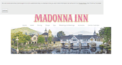 Desktop Screenshot of madonnainn.com